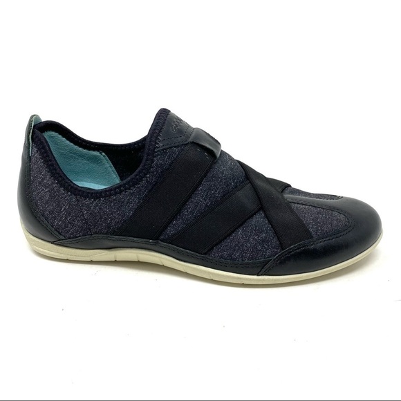Ecco Bluma Slip On casual comfort lightweight shoes 230863 black - Picture 1 of 7